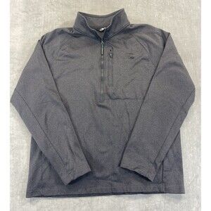 The North Face Quarter 1/4 Zip‎ Performance Pullover Jacket Gray Mens XL